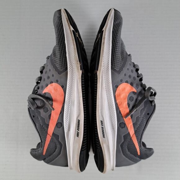 NIKE Downshifter 7 Running Shoes Womens 8 Gray Lava Glow Sneakers 852466-001 - Picture 14 of 14